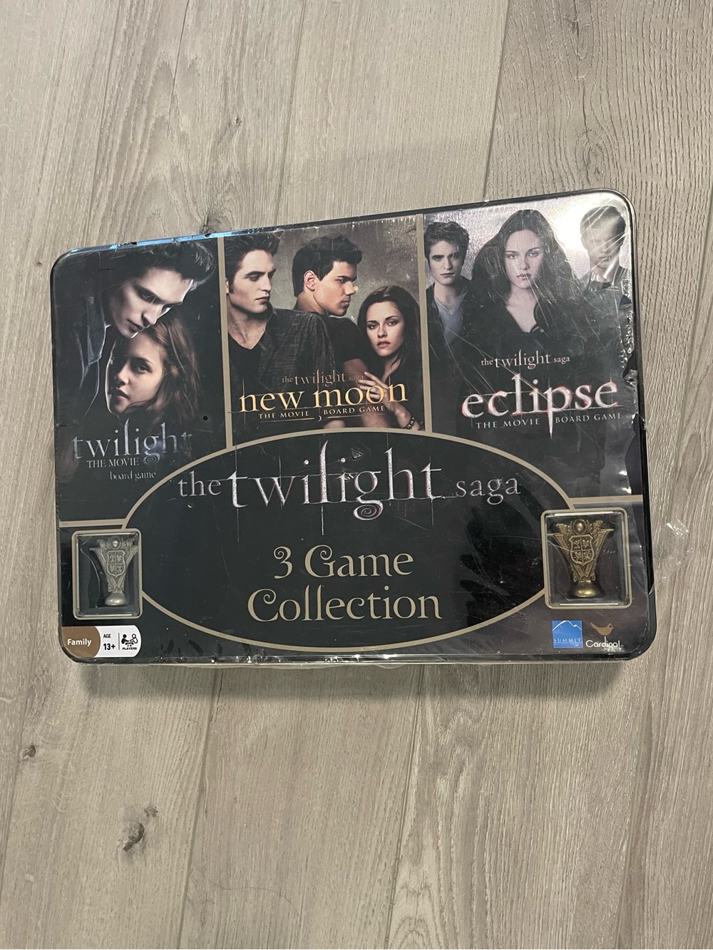 The Twilight Saga 3 Game Collection Collector Tin Board Game By Summit 2010